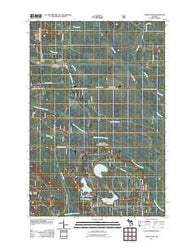 Shingleton Michigan Historical topographic map, 1:24000 scale, 7.5 X 7.5 Minute, Year 2011