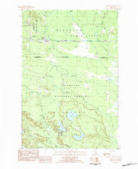 Shingleton Michigan Historical topographic map, 1:25000 scale, 7.5 X 7.5 Minute, Year 1983