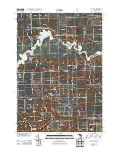 Sid Town Michigan Historical topographic map, 1:24000 scale, 7.5 X 7.5 Minute, Year 2012