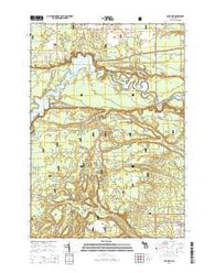 Sid Town Michigan Historical topographic map, 1:24000 scale, 7.5 X 7.5 Minute, Year 2014
