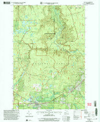 Sidnaw Michigan Historical topographic map, 1:24000 scale, 7.5 X 7.5 Minute, Year 1999