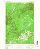 Sidnaw Michigan Historical topographic map, 1:62500 scale, 15 X 15 Minute, Year 1954