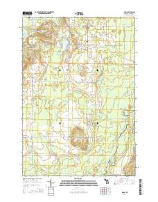 Sigma Michigan Historical topographic map, 1:24000 scale, 7.5 X 7.5 Minute, Year 2014
