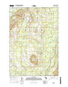 Sigma Michigan Current topographic map, 1:24000 scale, 7.5 X 7.5 Minute, Year 2016