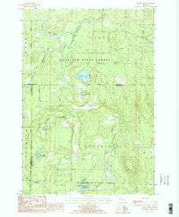Silver Lake Michigan Historical topographic map, 1:24000 scale, 7.5 X 7.5 Minute, Year 1986