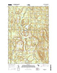 Silver Lake Michigan Historical topographic map, 1:24000 scale, 7.5 X 7.5 Minute, Year 2014