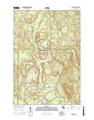 Silver Lake Michigan Current topographic map, 1:24000 scale, 7.5 X 7.5 Minute, Year 2017