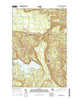 Silver Lake Basin Michigan Historical topographic map, 1:24000 scale, 7.5 X 7.5 Minute, Year 2014