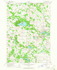 Six Lakes Michigan Historical topographic map, 1:24000 scale, 7.5 X 7.5 Minute, Year 1964