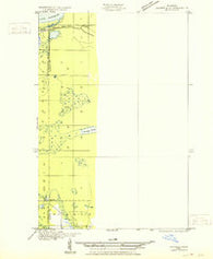 Skandia NE Michigan Historical topographic map, 1:31680 scale, 7.5 X 7.5 Minute, Year 1932