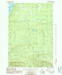Skanee South Michigan Historical topographic map, 1:24000 scale, 7.5 X 7.5 Minute, Year 1985