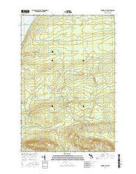 Skanee South Michigan Current topographic map, 1:24000 scale, 7.5 X 7.5 Minute, Year 2016