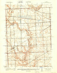 Smiths Creek Michigan Historical topographic map, 1:24000 scale, 7.5 X 7.5 Minute, Year 1939