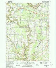 Smiths Creek Michigan Historical topographic map, 1:24000 scale, 7.5 X 7.5 Minute, Year 1991