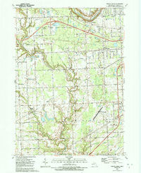 Smiths Creek Michigan Historical topographic map, 1:24000 scale, 7.5 X 7.5 Minute, Year 1991