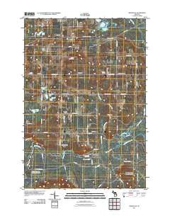 Smithville Michigan Historical topographic map, 1:24000 scale, 7.5 X 7.5 Minute, Year 2011