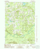 Smithville Michigan Historical topographic map, 1:24000 scale, 7.5 X 7.5 Minute, Year 1985