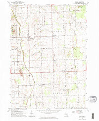 Snover Michigan Historical topographic map, 1:24000 scale, 7.5 X 7.5 Minute, Year 1963