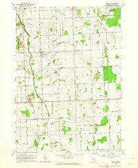 Snover Michigan Historical topographic map, 1:24000 scale, 7.5 X 7.5 Minute, Year 1963