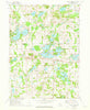 Somerset Center Michigan Historical topographic map, 1:24000 scale, 7.5 X 7.5 Minute, Year 1971