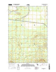 Soo Junction Michigan Current topographic map, 1:24000 scale, 7.5 X 7.5 Minute, Year 2017