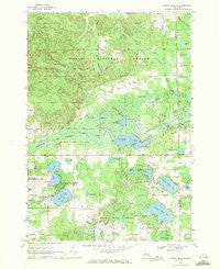 South Branch Michigan Historical topographic map, 1:24000 scale, 7.5 X 7.5 Minute, Year 1968