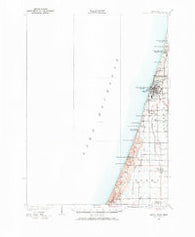 South Haven Michigan Historical topographic map, 1:62500 scale, 15 X 15 Minute, Year 1927