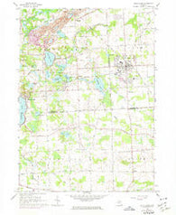 South Lyon Michigan Historical topographic map, 1:24000 scale, 7.5 X 7.5 Minute, Year 1965