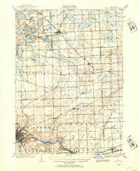 South Lyon Michigan Historical topographic map, 1:62500 scale, 15 X 15 Minute, Year 1902