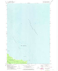 South Point Michigan Historical topographic map, 1:24000 scale, 7.5 X 7.5 Minute, Year 1971
