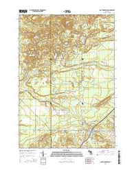 South Boardman Michigan Historical topographic map, 1:24000 scale, 7.5 X 7.5 Minute, Year 2014