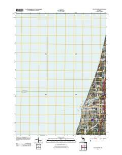 South Haven Michigan Historical topographic map, 1:24000 scale, 7.5 X 7.5 Minute, Year 2011