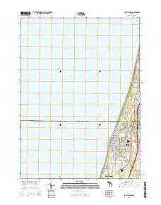 South Haven Michigan Historical topographic map, 1:24000 scale, 7.5 X 7.5 Minute, Year 2014