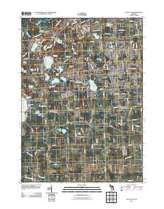 South Lyon Michigan Historical topographic map, 1:24000 scale, 7.5 X 7.5 Minute, Year 2011
