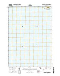 South Manitou Island OE S Michigan Current topographic map, 1:24000 scale, 7.5 X 7.5 Minute, Year 2017