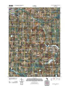 Southeast Albion Michigan Historical topographic map, 1:24000 scale, 7.5 X 7.5 Minute, Year 2011