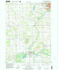 Southwest Albion Michigan Historical topographic map, 1:24000 scale, 7.5 X 7.5 Minute, Year 1995
