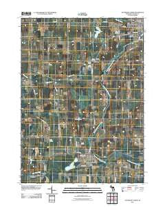 Southwest Albion Michigan Historical topographic map, 1:24000 scale, 7.5 X 7.5 Minute, Year 2011