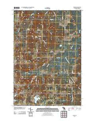 Sparr Michigan Historical topographic map, 1:24000 scale, 7.5 X 7.5 Minute, Year 2011