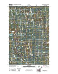 Sparrow Rapids Michigan Historical topographic map, 1:24000 scale, 7.5 X 7.5 Minute, Year 2011