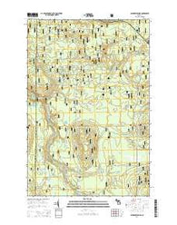 Sparrow Rapids Michigan Historical topographic map, 1:24000 scale, 7.5 X 7.5 Minute, Year 2014