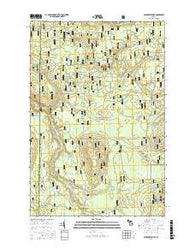 Sparrow Rapids Michigan Current topographic map, 1:24000 scale, 7.5 X 7.5 Minute, Year 2016