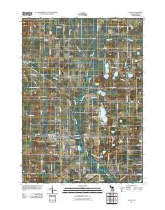 Sparta Michigan Historical topographic map, 1:24000 scale, 7.5 X 7.5 Minute, Year 2011