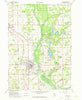 Sparta Michigan Historical topographic map, 1:24000 scale, 7.5 X 7.5 Minute, Year 1967