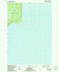 Spencer Lake Michigan Historical topographic map, 1:24000 scale, 7.5 X 7.5 Minute, Year 1989