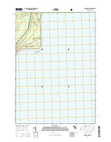 Spencer Lake Michigan Historical topographic map, 1:24000 scale, 7.5 X 7.5 Minute, Year 2014