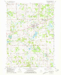 Spring Arbor Michigan Historical topographic map, 1:24000 scale, 7.5 X 7.5 Minute, Year 1981