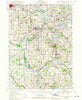 Spring Arbor Michigan Historical topographic map, 1:62500 scale, 15 X 15 Minute, Year 1948