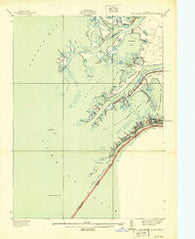 St. Clair Flats Michigan Historical topographic map, 1:24000 scale, 7.5 X 7.5 Minute, Year 1939