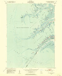 St. Clair Flats Michigan Historical topographic map, 1:24000 scale, 7.5 X 7.5 Minute, Year 1952